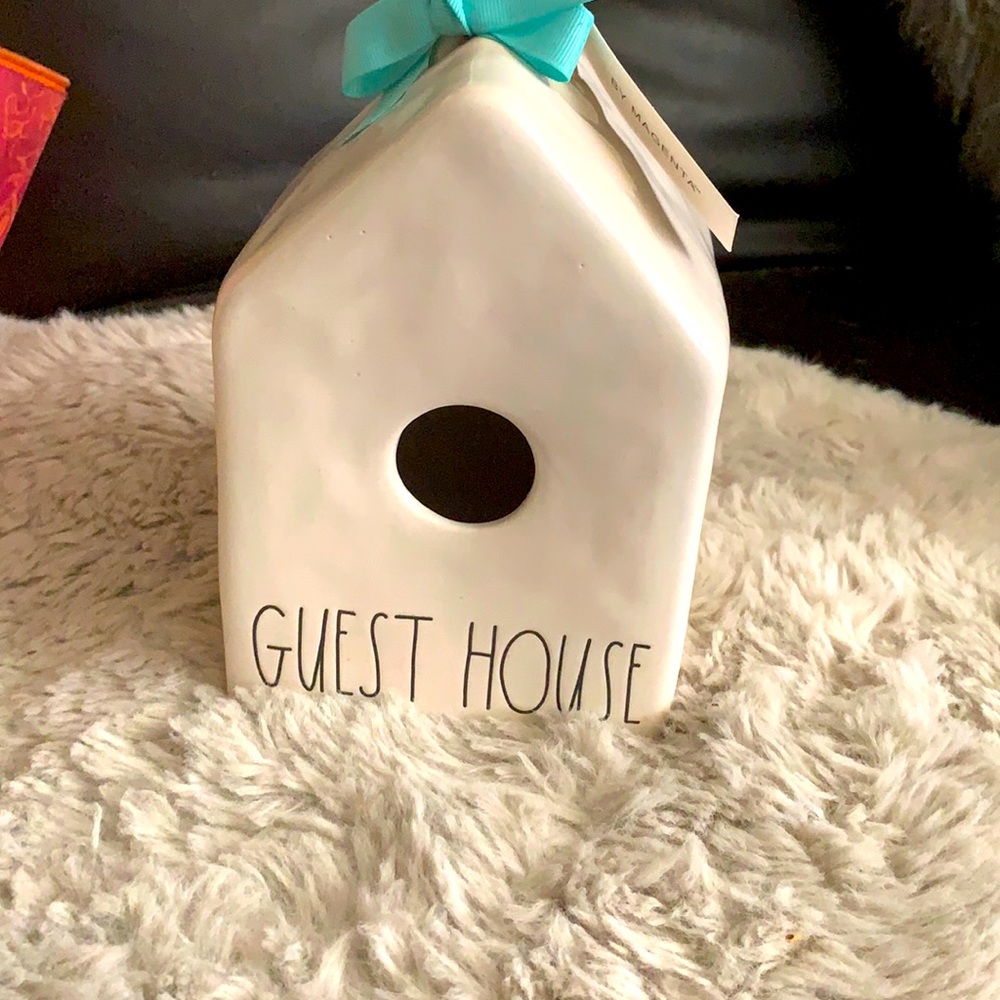 Rae Dunn Guest House bird house brand new